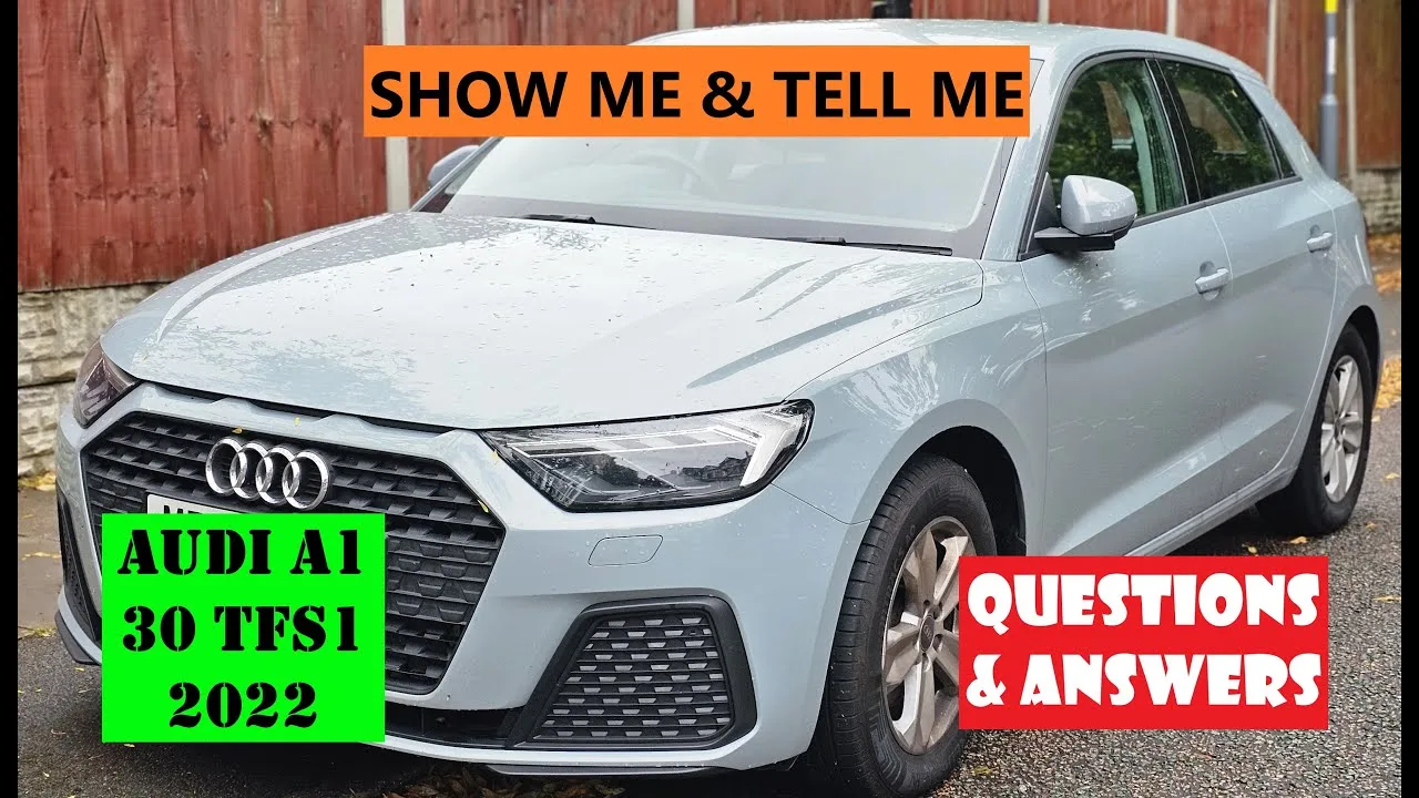 RÉUSSISSEZ VOTRE EXAMEN DE CONDUITE – AUDI A1 2022 (30 TFSI) – MONTREZ-MOI ET DITES-MOI