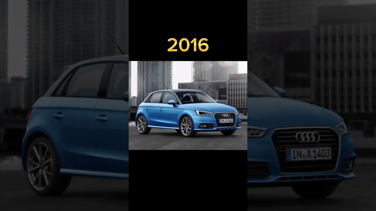 Evolution of Audi A1 (2010~2023)#shorts #shortsfeed #evolution