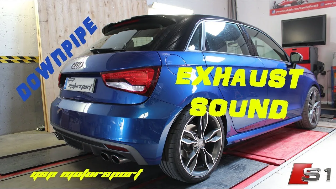 Audi S1 ​​(231HP) Echappement SOUND + Decat DOWNPIPE