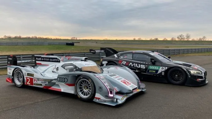Audi vend des prototypes R18 E-tron Quattro et Rs 5 DTM