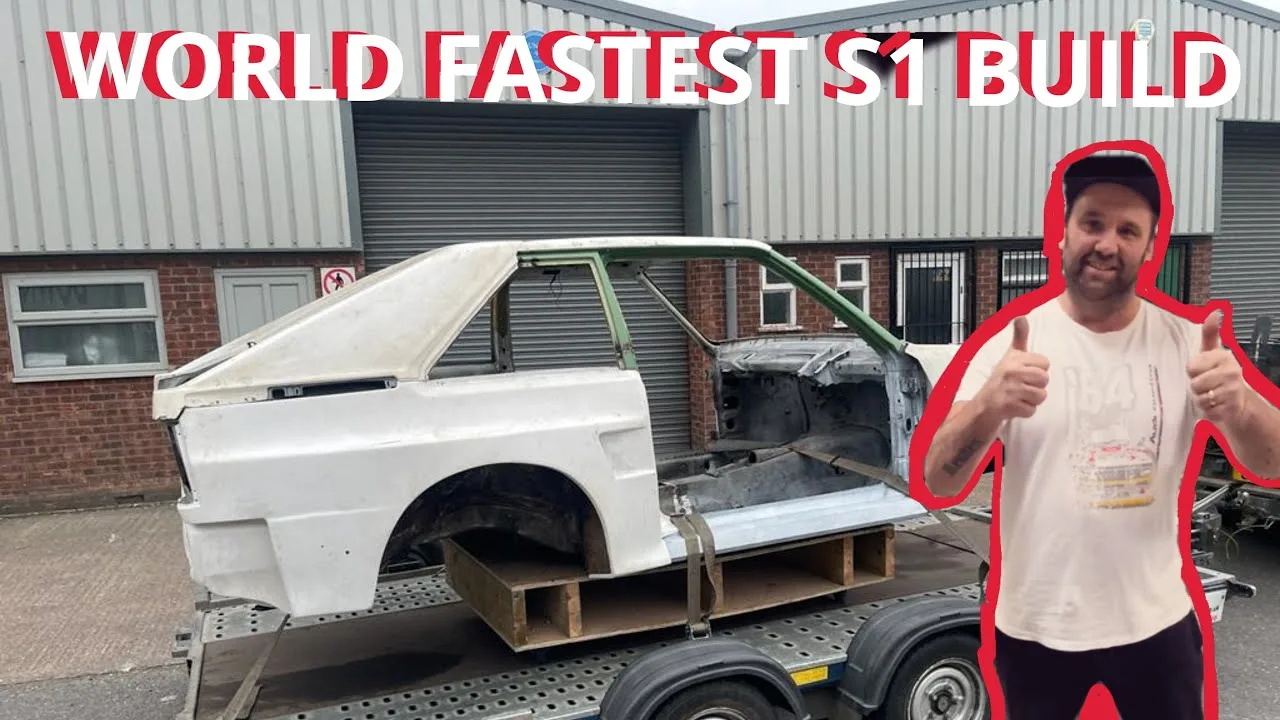 Construction du châssis Audi S1 ​​la plus rapide au monde