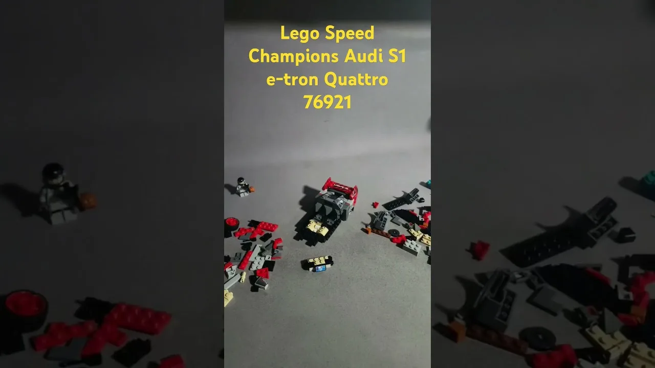 Day 46 of 2025 Lego Speed Champions #audi S1 e-tron Quattro 76921 #jdpbuilds #lego  #speedchampions