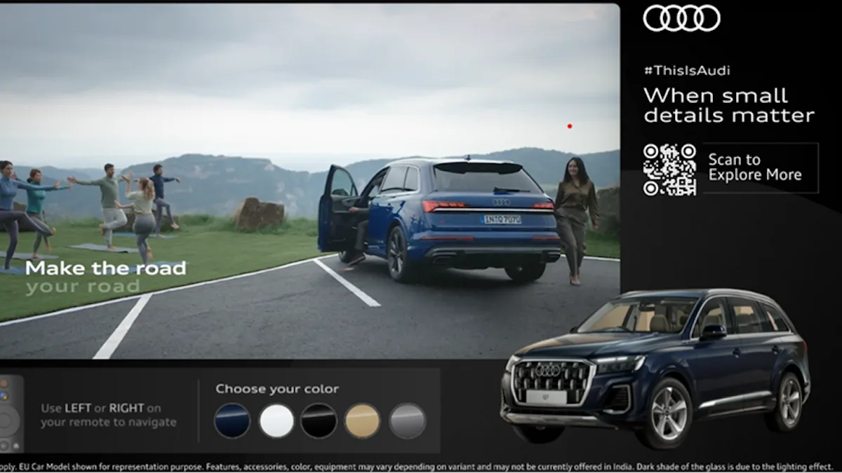 Audi India et PhD Media se lient à Huella pour lancer Q7 Facelift avec CTV Campaign