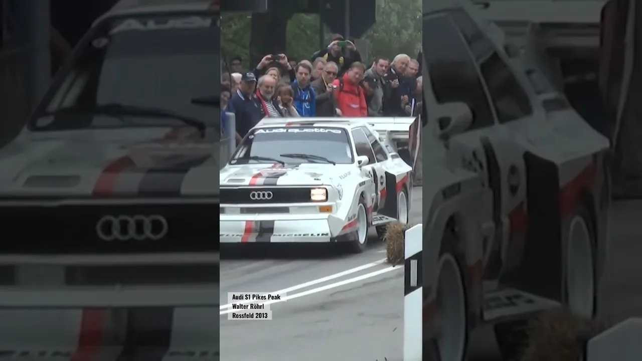 #Audi S1 #PikesPeak #WalterRöhrl #Rossfeld 2013 #hillclimb #shorts