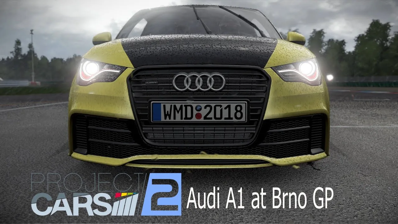 Project Cars 2 – Audi A1 Quattro à Brno GP dans l’orage
