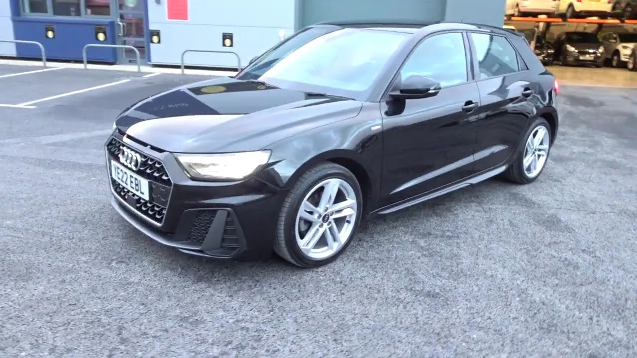 2022 AUDI A1 1.0 TFSI 30 S LINE SPORTBACK IN MYTHOS BLACK