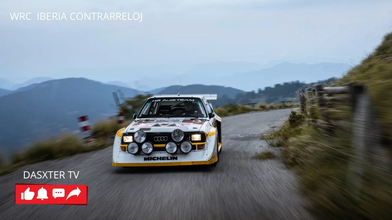 Contre-la-montre WRC jusqu’aux limites avec le rallye Audi S1 ​​​​Groupe B