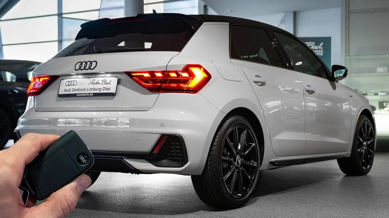 Audi A1 Sportback S line 25 TFSI (95ch) 2023 – Détails intérieurs et extérieurs