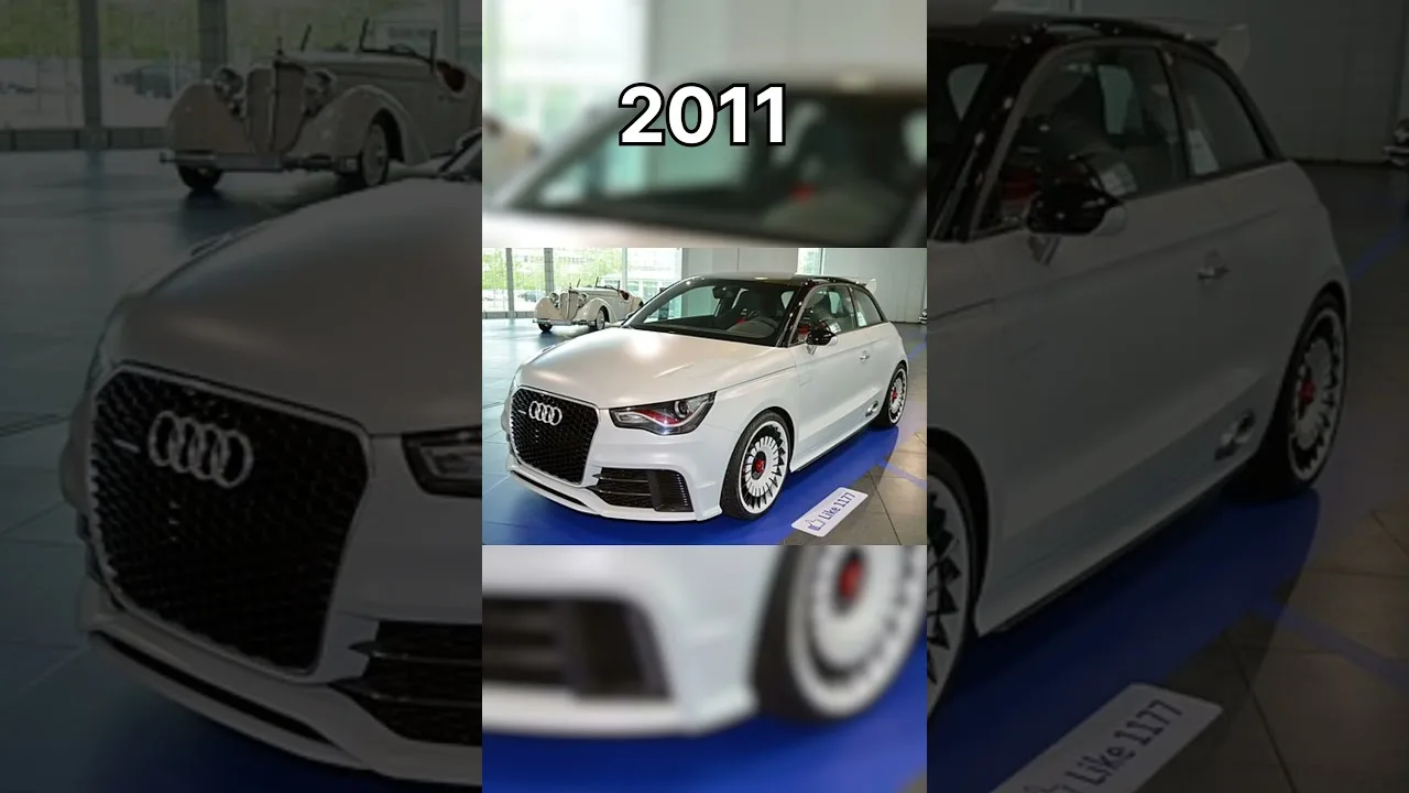 Evolution of Audi A1 #shorts