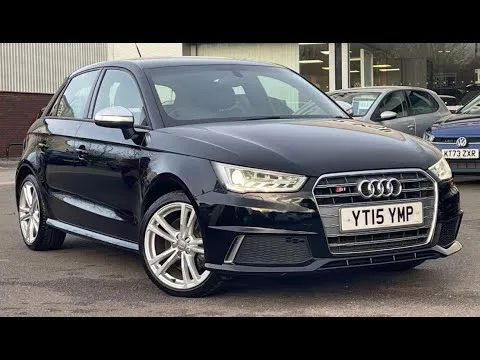 Audi S1 ​​Sportback 2.0 TFSI 231PS Quattro d’occasion en noir brillant | YT15YMP | Wrexham Volkswagen