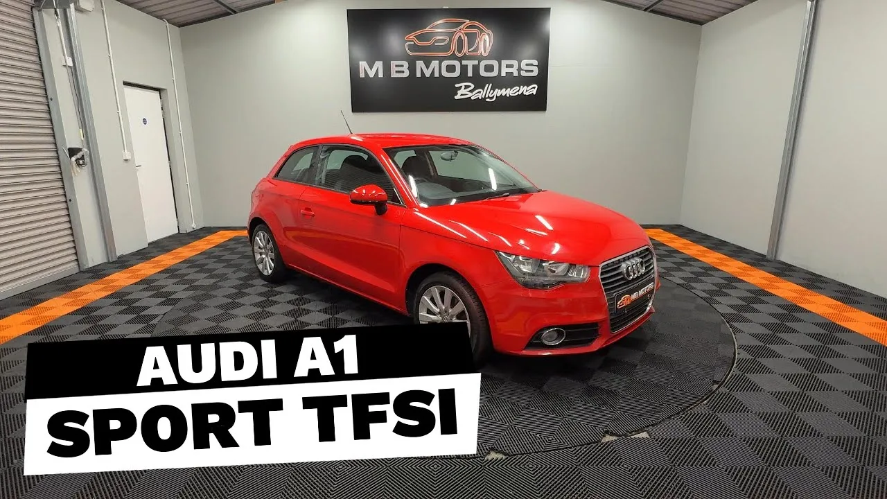 Audi A1 Sport TFSI, 2012, manuel à hayon à 3 portes, 1,4 L à essence – MB Motors Ballymena