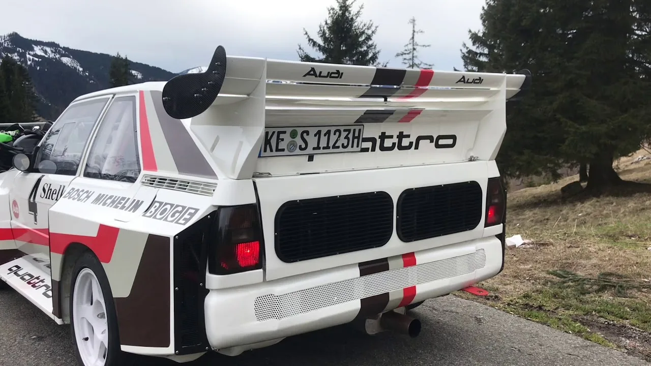 Audi S1 ​​​​Ur-Quattro (Walter Röhrl) – Le meilleur du son turbo !