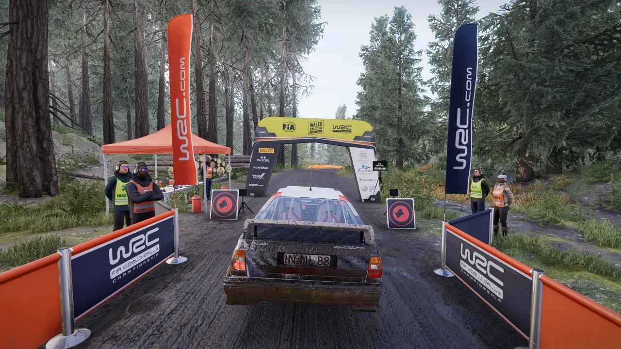 WRC Generations – Clubs – Wales Rally GB – Audi Quattro A1 – The Fly by Club (Pt. 1)