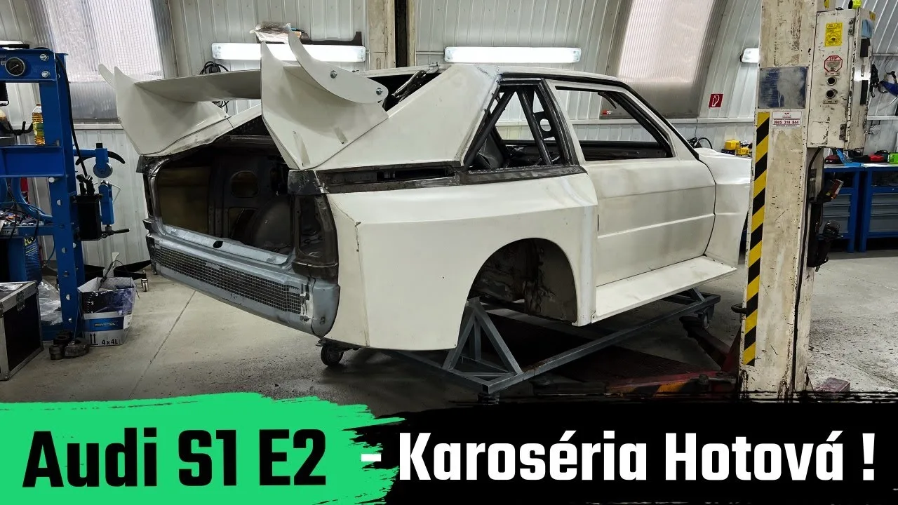 Audi S1 ​​​​E2 #3 – La carrosserie et le cadre sont enfin terminés – Boostmania.sk