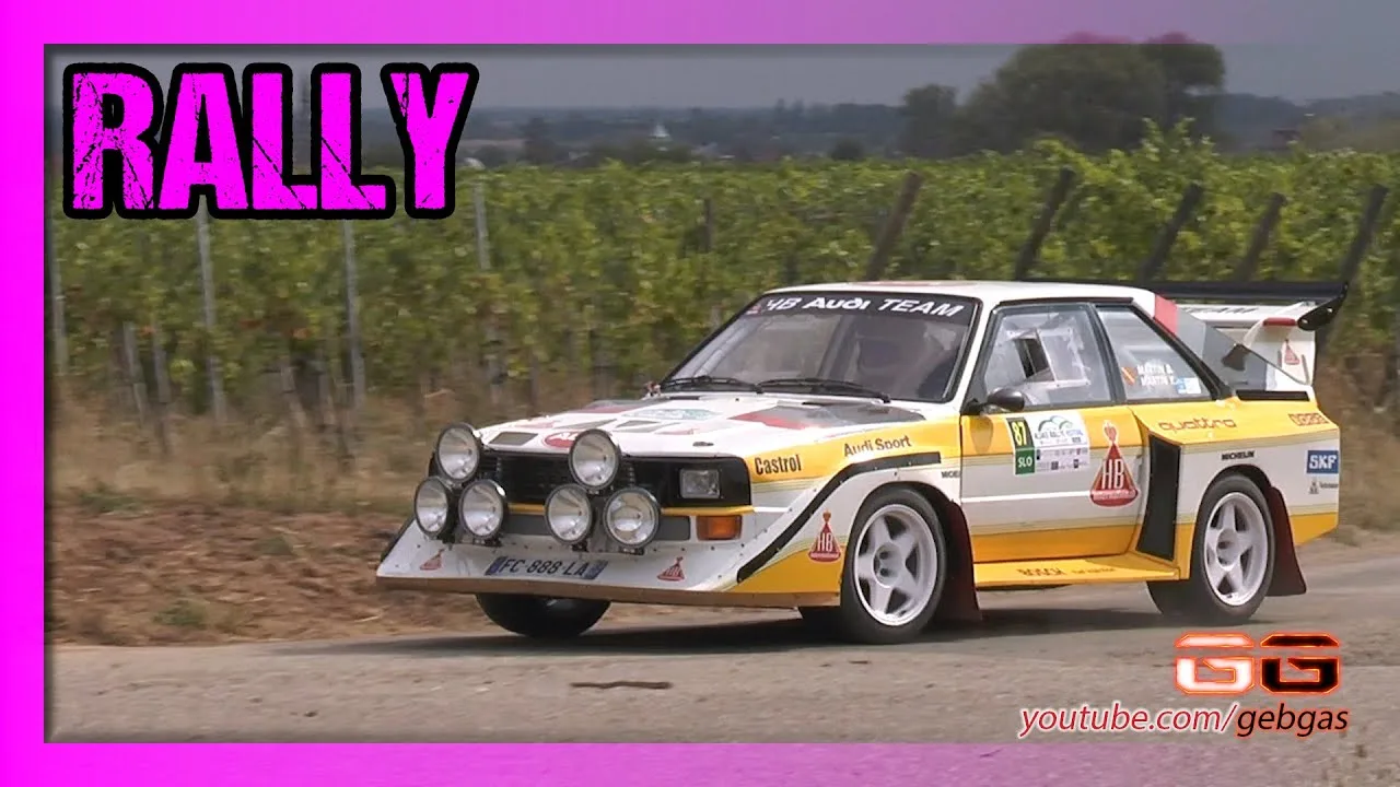 Audi Quattro S1 E2 – Benoît MARTIN – RALLY – 2022 – Alsace Rallye Festival + Yannick MARTIN