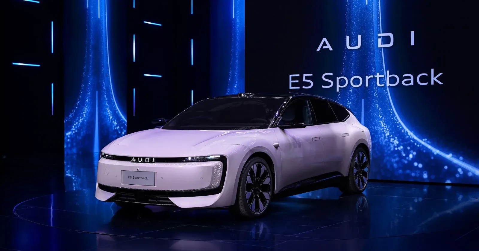 SAIC – Audi dévoile le premier modèle de production, l’Audi E5 Sportback