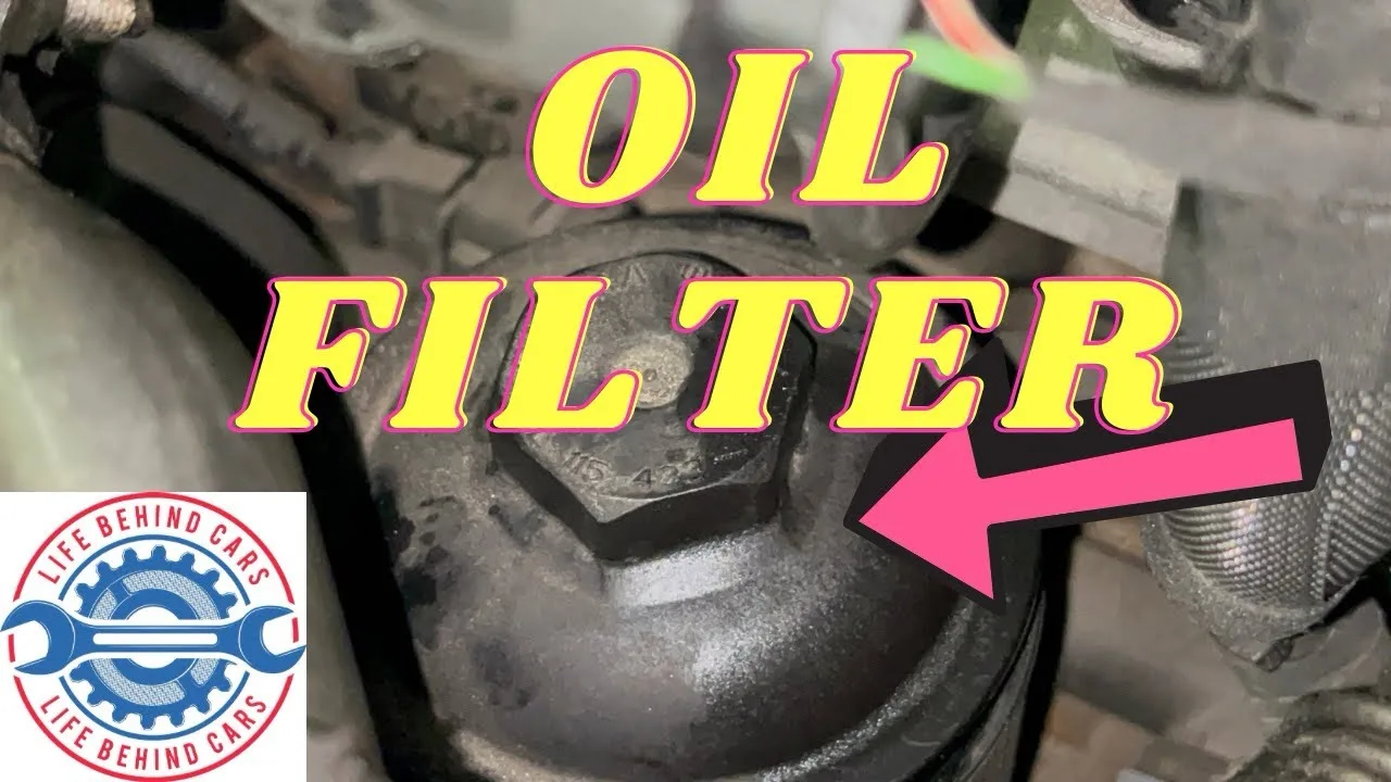 Emplacement du filtre à huile pour moteur diesel Audi A1 2013