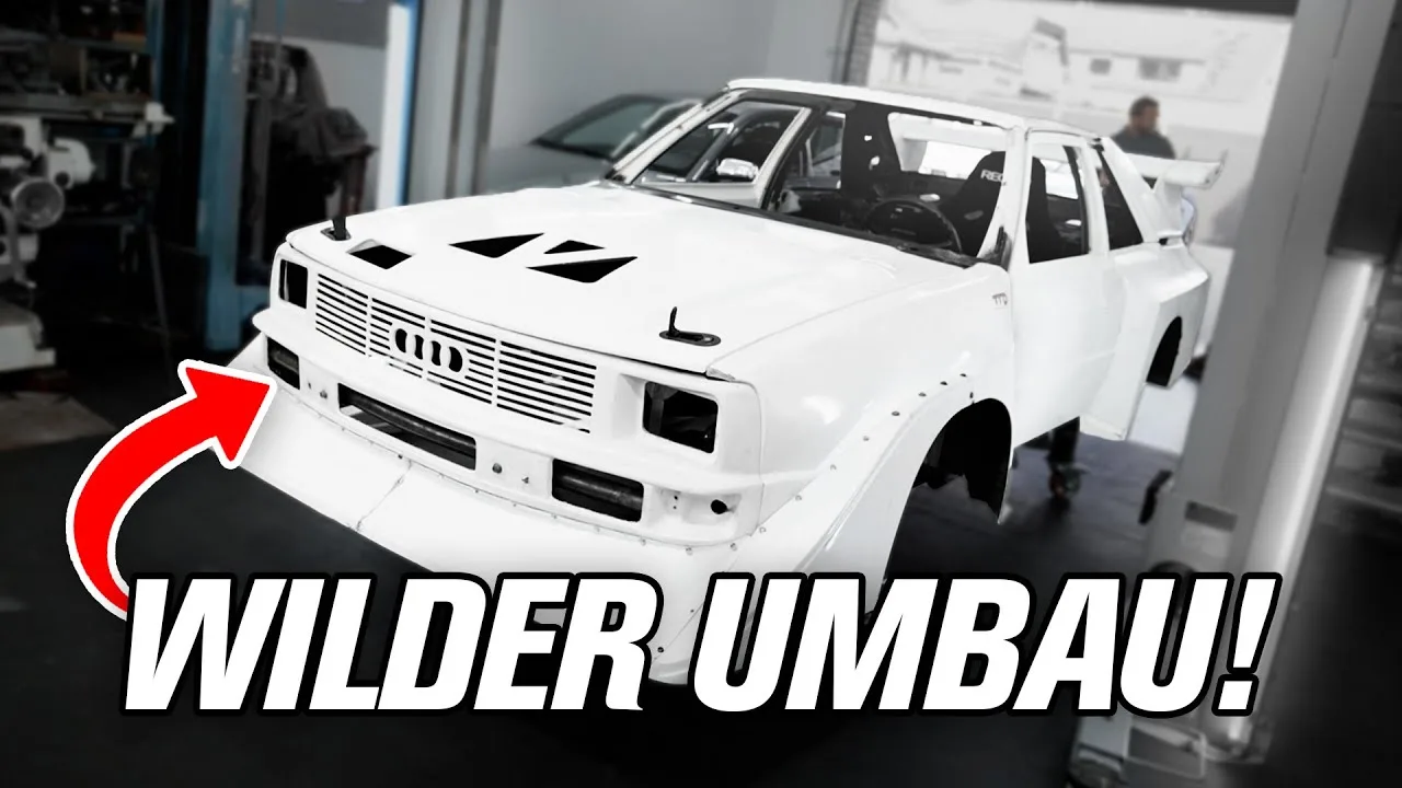 Reconstruction de l’Audi S1 ​​​​E2 – une vieille LÉGENDE est recréée !
