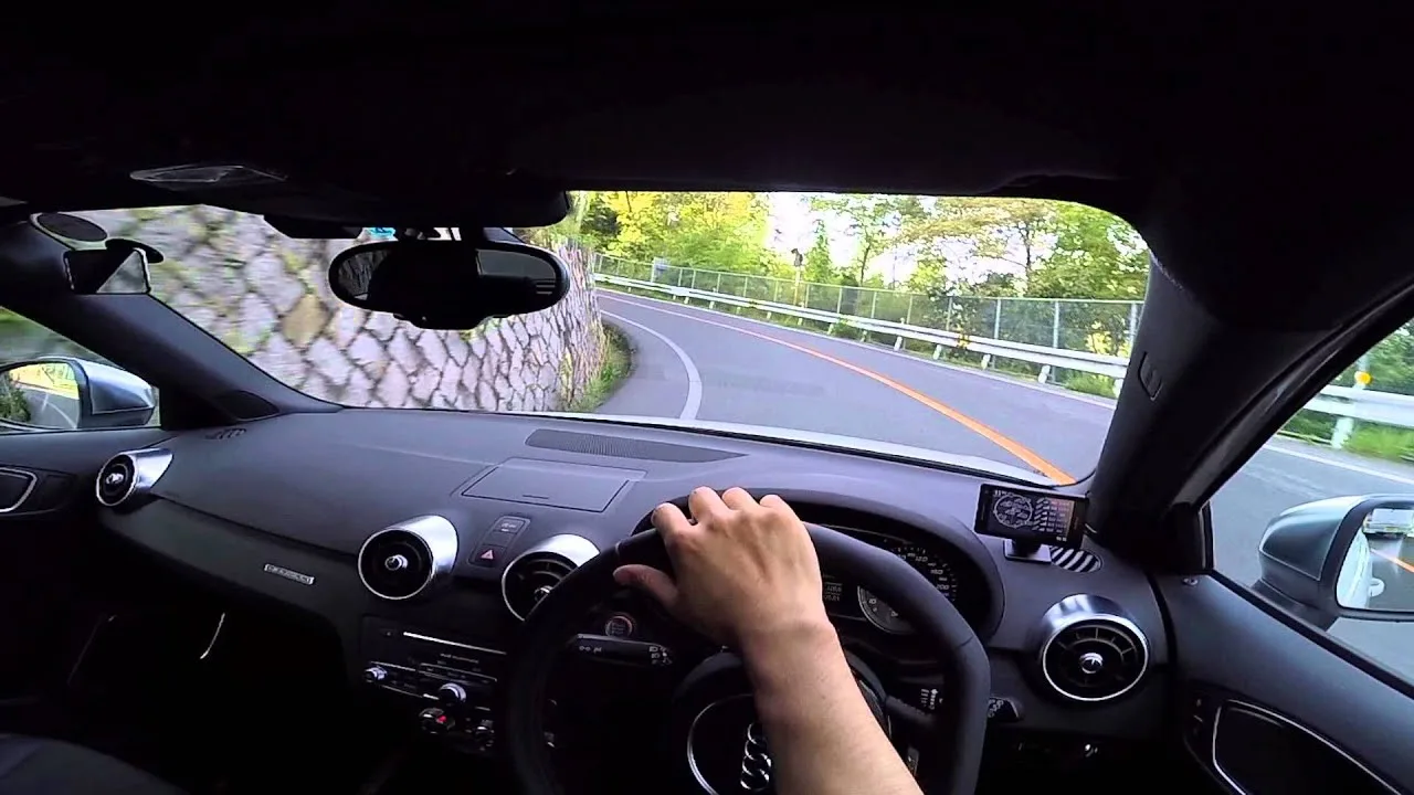 AUDI S1 – ESSAI POV SUR ROUTE WINDING