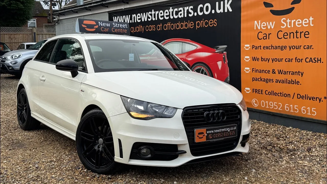 AUDI A1 HATCHBACK 1.4 TFSI S LINE EURO 5 (SS) 3DR 2011 ULEZ 1,390cc Manual 84,000 Miles Petrol