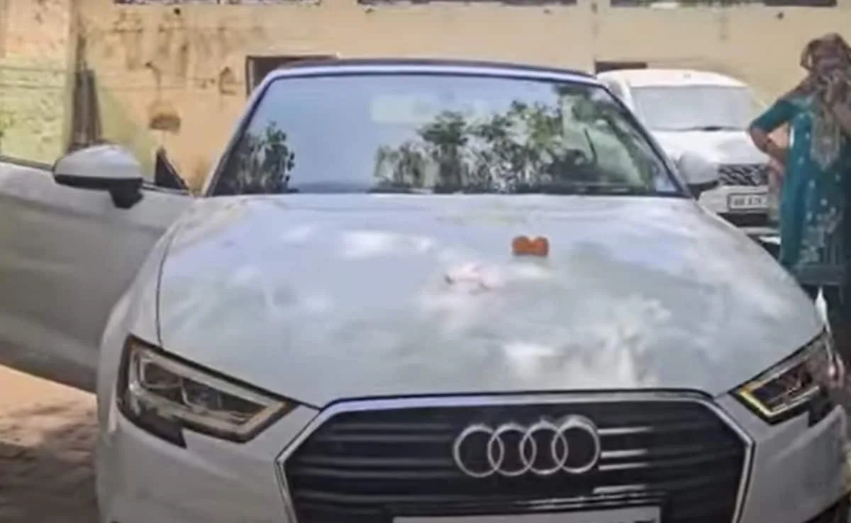 Haryana Man quitte un emploi bancaire stable pour livrer du lait dans une Audi
