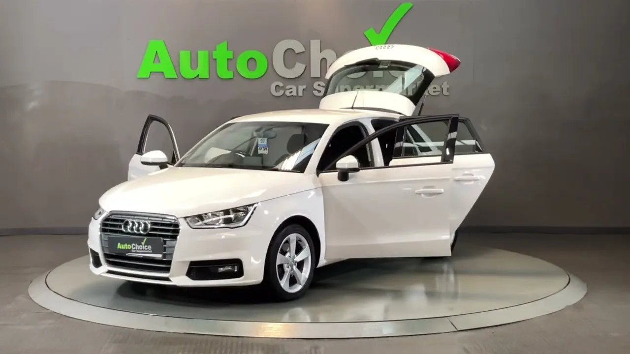 Audi a1 in white