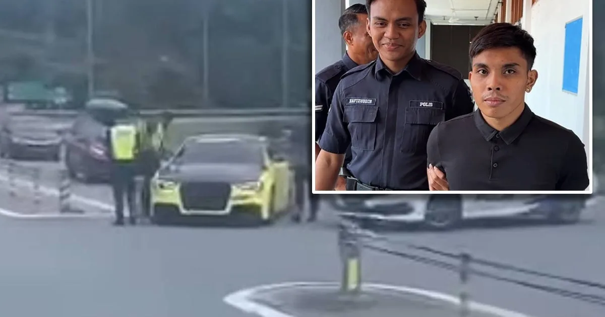 Le conducteur d’Audi qui a fui un contrôle de la police a pris d’emprisonnement 6 mois, condamné à une amende de 2 000 RM | Nouveaux temps du détroit