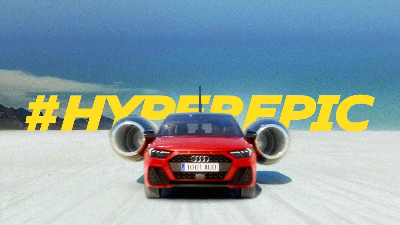 Audi A1 adrénaline – Rocket #Hyperepic