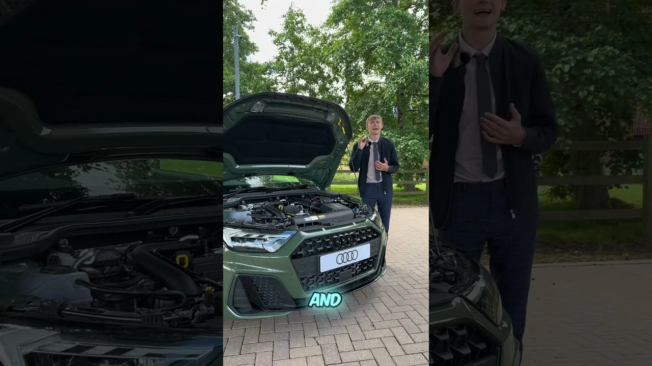 Ideal first ride? Audi A1 😲💥 #CarReview #AudiA1 #FirstCar #NewDriver #CarTalk #Auto #FastCars