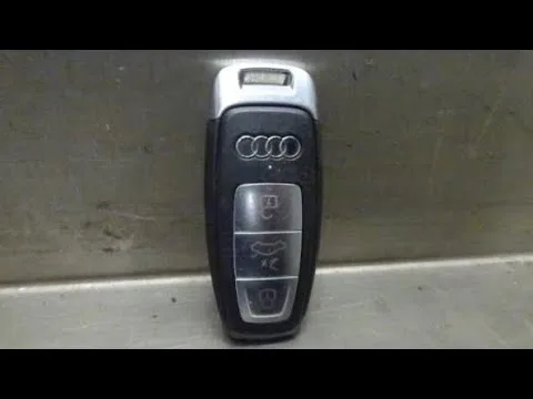 COMO CAMBIAR PILA MANDO AUDI A1 A2 A3 A4 A5 A6 Q1 Q2 Q3 Q5 Q6 Q7 Q8