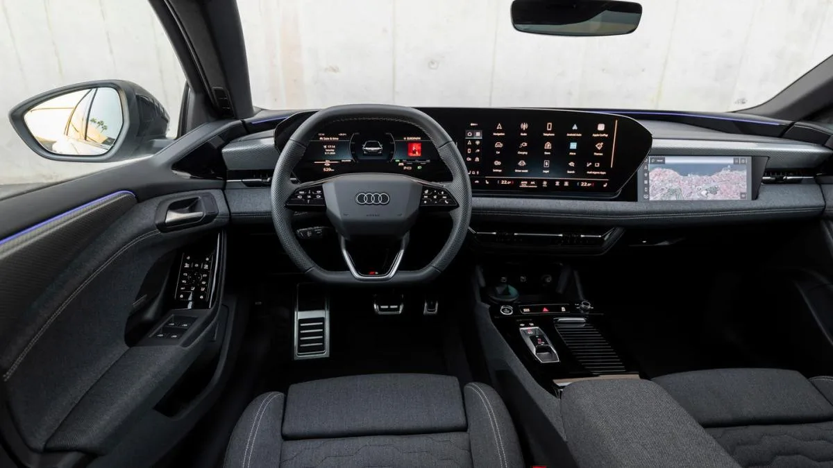 Voir les photos intérieures de l’Audi A6 e-tron 2025