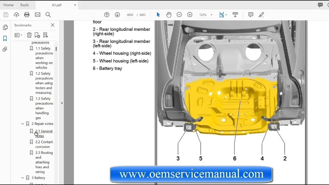 Manuel de réparation d’atelier Audi A1 2020 PDF