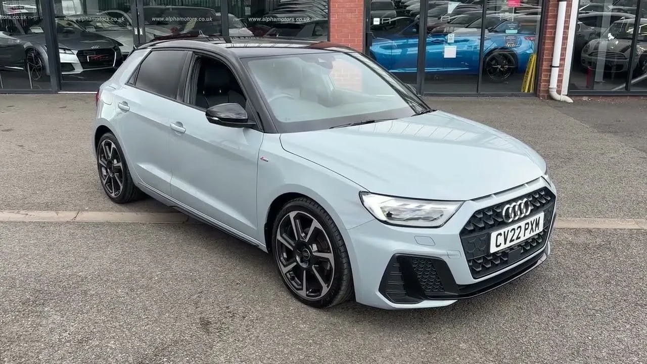 Audi A1 1.0 TFSI 30 Black Edition Sportback 5DR MANUAL EURO 6 (s / s) (110 ps)