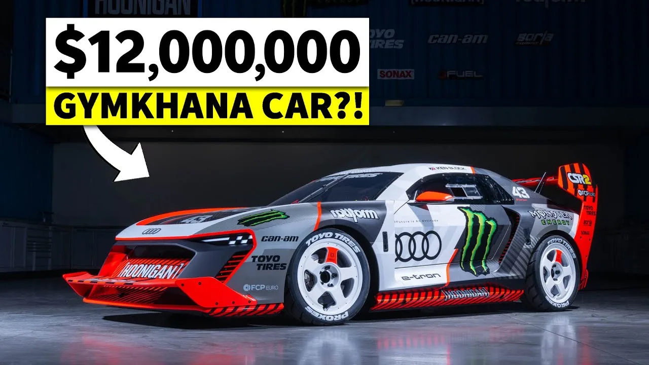 Audi S1 ​​Hoonitron de Ken Block – Les détails de la machine Electrikhana Gymkhana