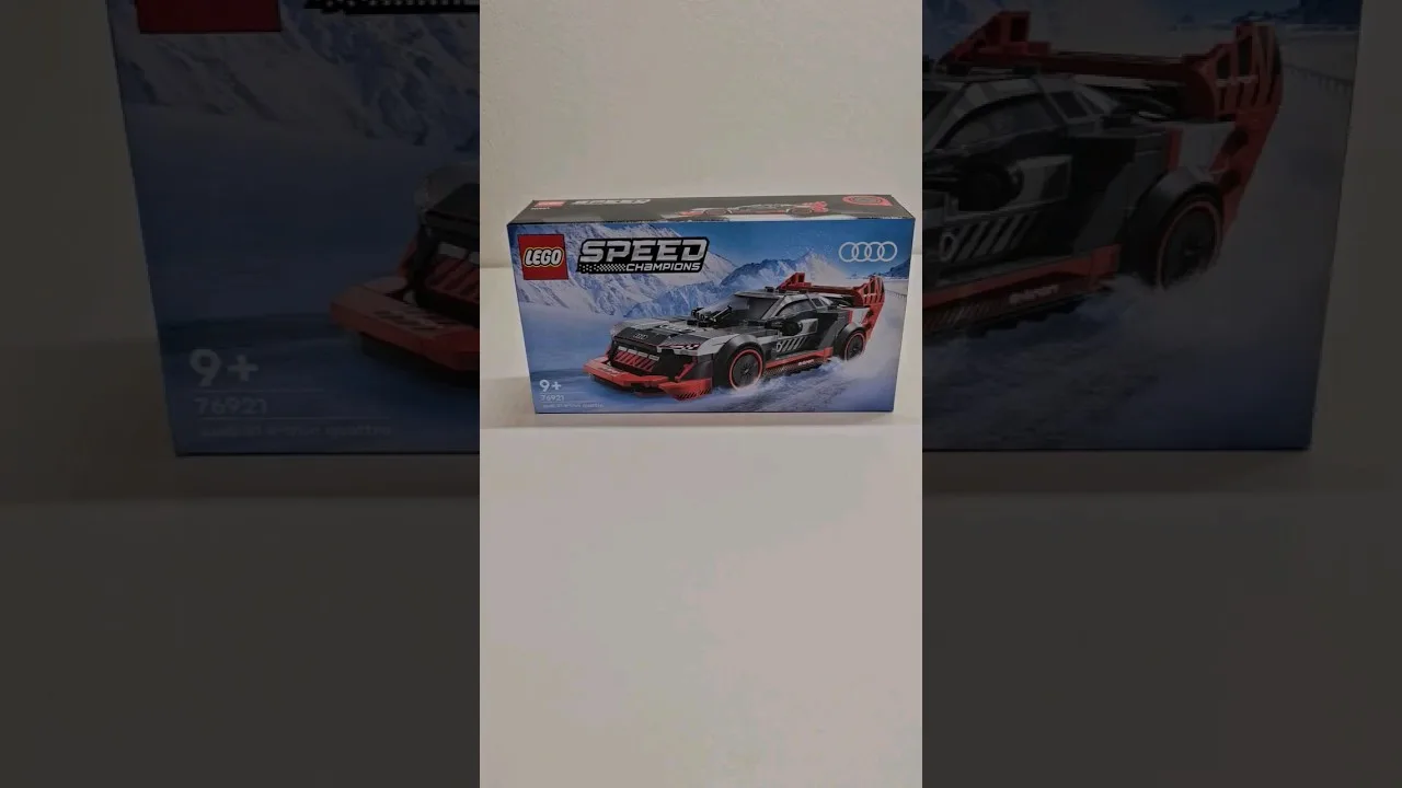 Construction rapide LEGO Speed ​​Champions 76921 Audi S1 ​​e-tron quattro