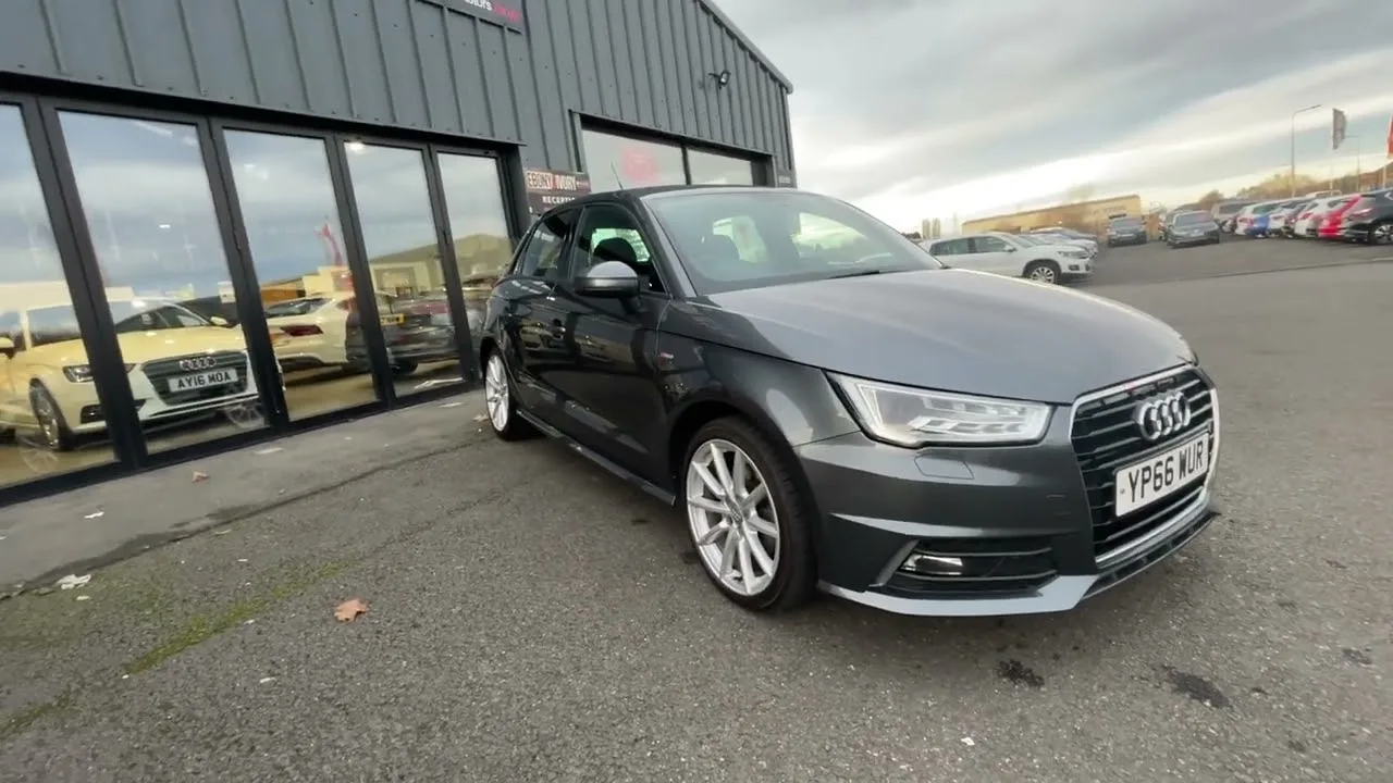 Audi A1 1.6 tdi s line in grey 2016/66