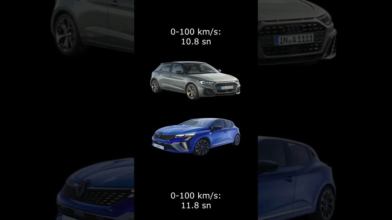 Audi A1 1.0 TFSI  vs Renault Clio 1.0 Tce Karşılaştırma