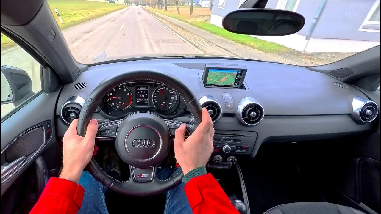 Ligne Audi A1 Sportback 2014 [1.4 – 122 HP] POV Drive 4K