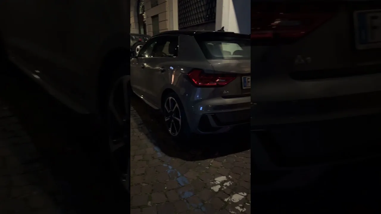 Spotted sporty Audi A1 35 TFSI S Line: quick night look #carspotting #audi #a1 #hothatch #rs