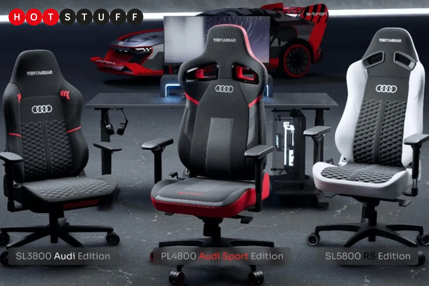 Si vous êtes un pétrole, vous avez besoin de cette chaise de jeu inspirée audi-audire