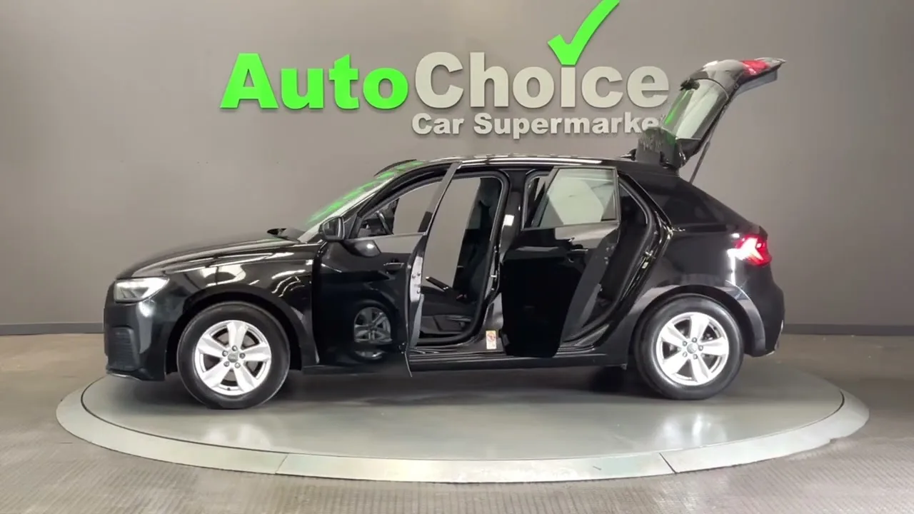 Audi a1 in black
