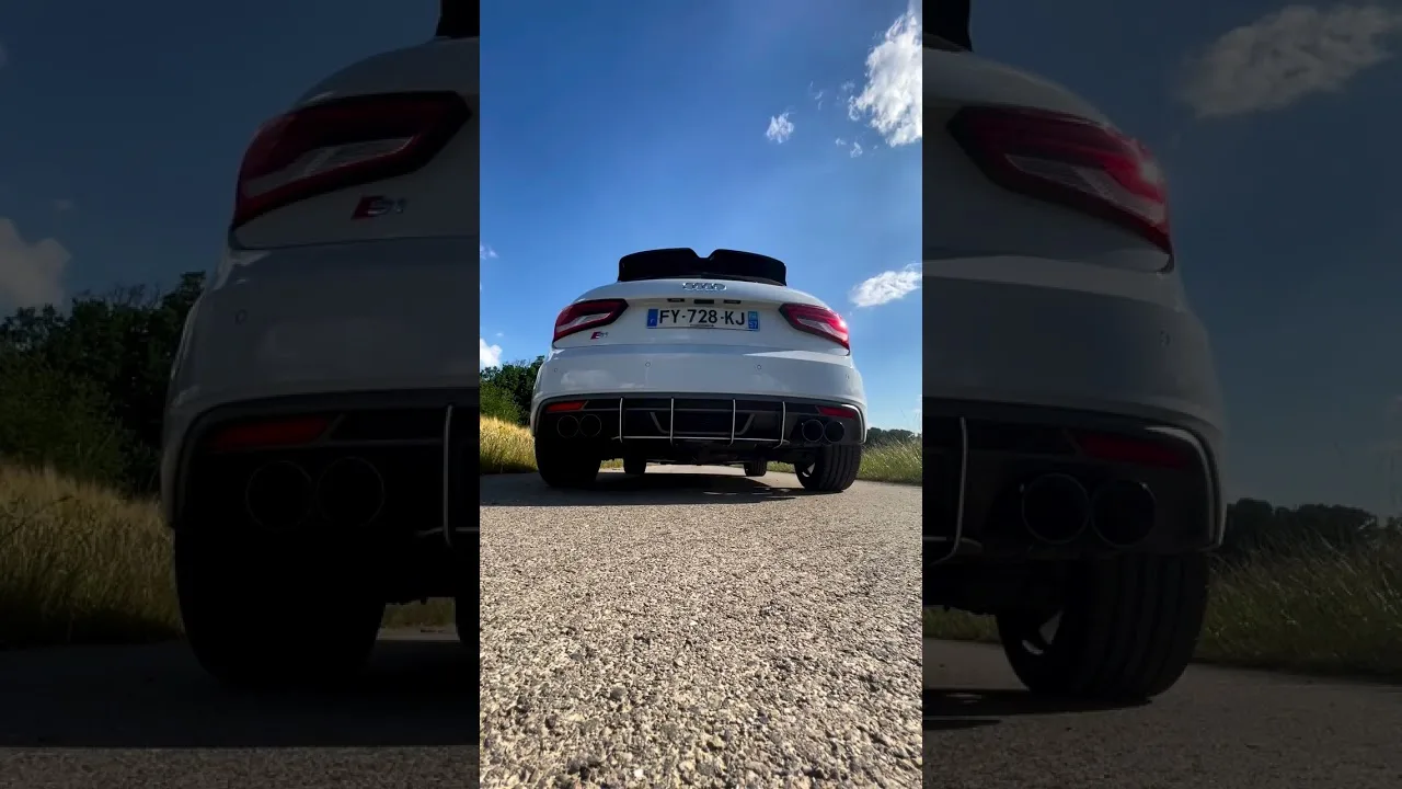 Audi S1 ​​Pops et frange massifs !!! 💥💥💥💥 # Audi #pops # a1 #bang #cars # s1 #Tune