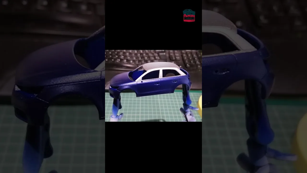 Audi A1 Kyosho 1/43 Kyosho – Transformation personnalisée