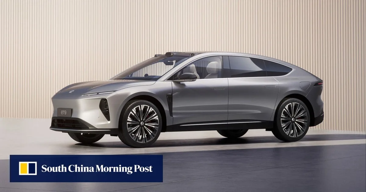 Le fabricant chinois de véhicules électriques Nio vise les marques de luxe étrangères BMW et Audi avec une nouvelle berline