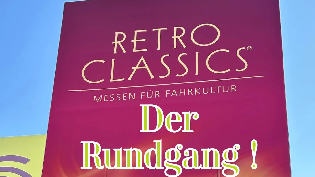 Retro Classic Stuttgart 2025 My Tour S1E2 Corvette Audi Quattro A1 Rallye et cela dans le carnaval