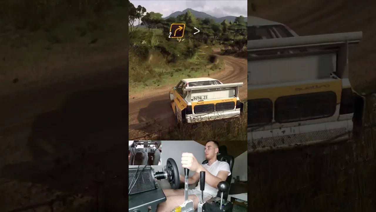 Dirt Rally 2.0 #trackmate #audi #s1 #foryou #drive #fanatec #viral