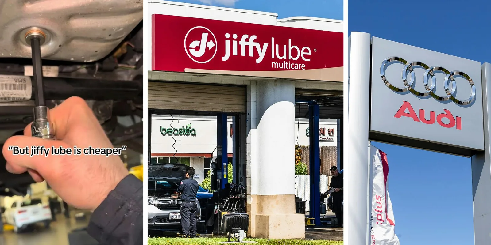 Pourquoi ce mécanicien Audi met-il en garde contre Jiffy Lube ?