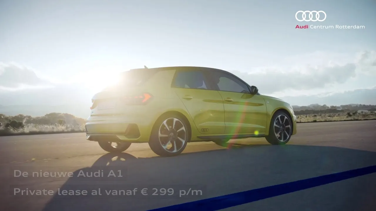 La nouvelle Audi A1 Sportback au Audi Center Rotterdam | Temporairement à partir de 299 € p/m !