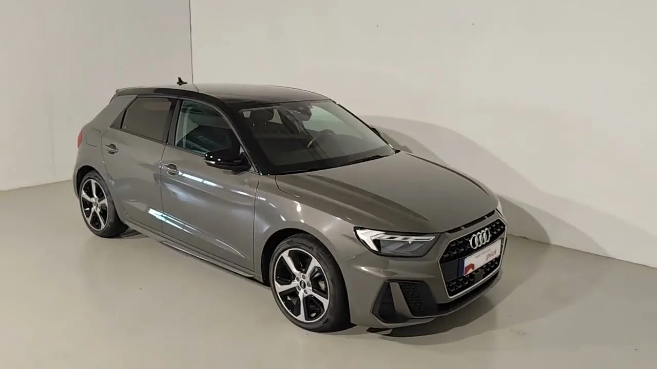 Audi A1 Adrenaline 30TFSi S Tronic gris Cronos techo negro