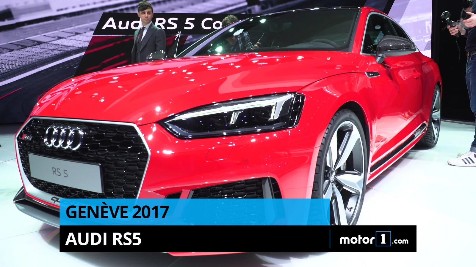 VIDÉO – L’Audi RS 5 frappe fort à Genève !